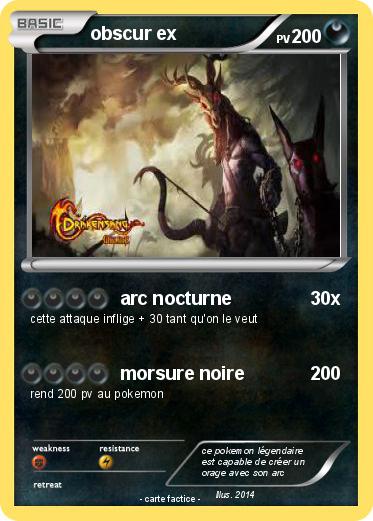 Pokemon obscur ex