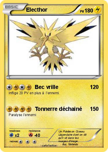 Pokemon Electhor