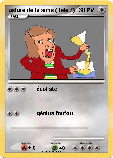 Pokemon asture de la sims ( télé 7)