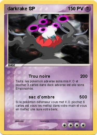 Pokemon darkrake SP                                              