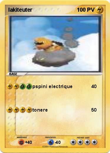 Pokemon lakiteuter
