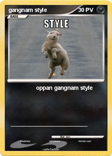 Pokemon gangnam style
