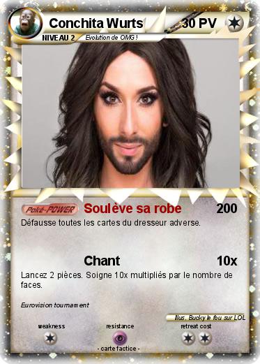 Pokemon Conchita Wurts