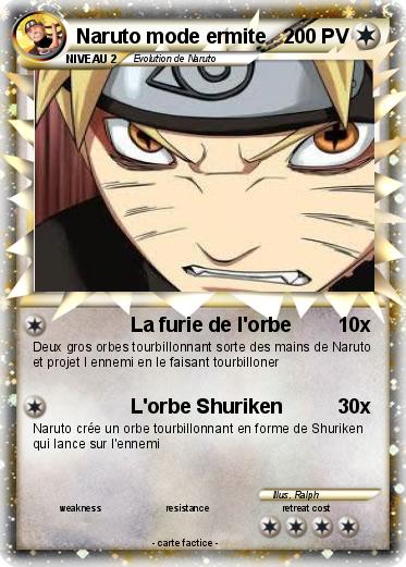 Pokemon Naruto mode ermite