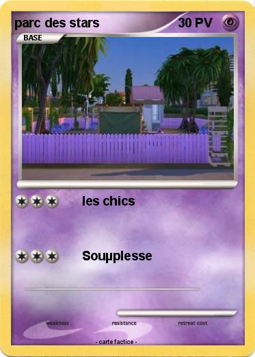 Pokemon parc des stars