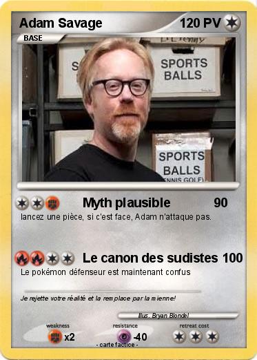 Pokemon Adam Savage
