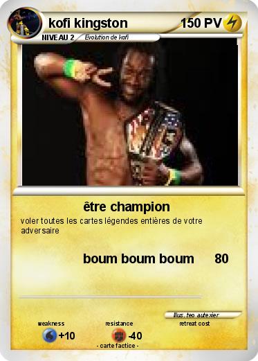 Pokemon kofi kingston