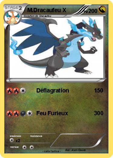 Pokemon M.Dracaufeu X
