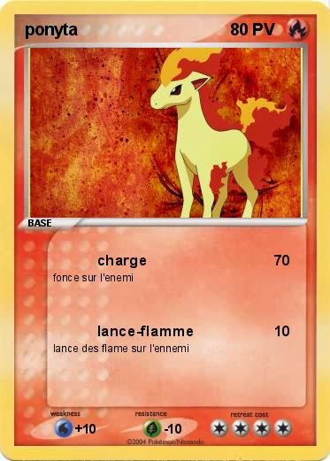 Pokemon ponyta