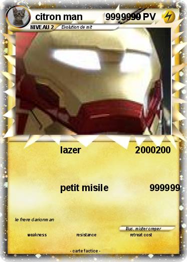 Pokemon citron man         9999999