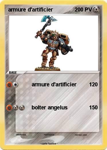 Pokemon armure d'artificier