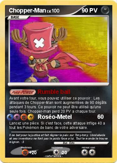 Pokemon Chopper-Man
