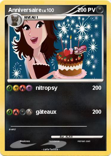 Pokemon Anniversaire