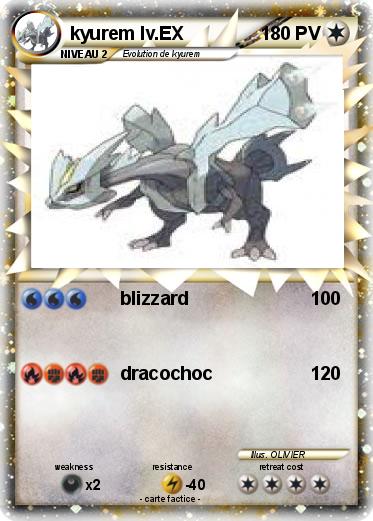 Pokemon kyurem lv.EX