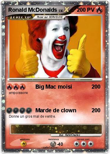 Pokemon Ronald McDonalds