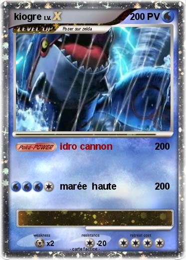 Pokemon kiogre