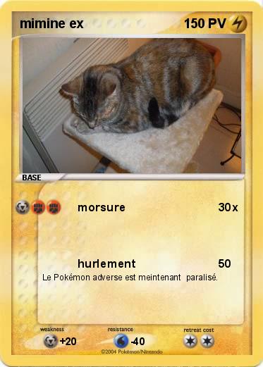 Pokemon mimine ex