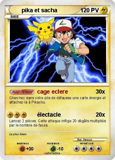 Pokemon pika et sacha