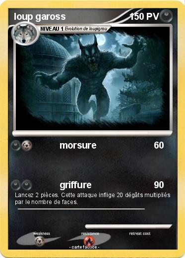 Pokemon loup gaross