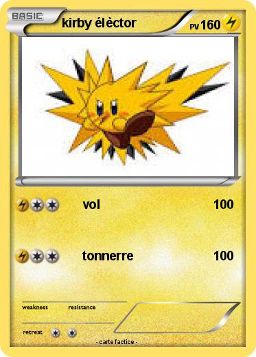 Pokemon kirby élèctor