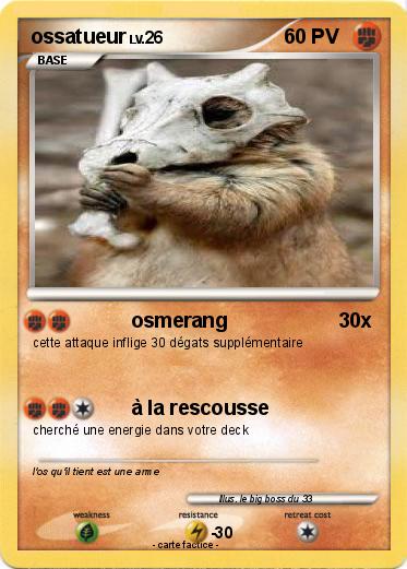 Pokemon ossatueur