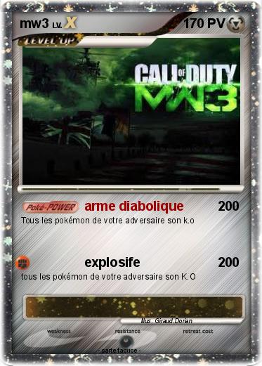 Pokemon mw3
