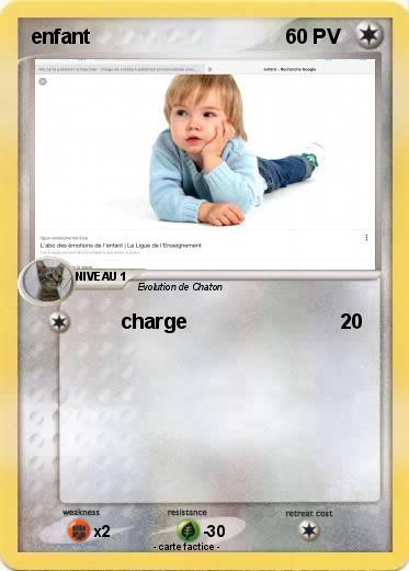 Pokemon enfant