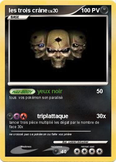 Pokemon les trois cràne