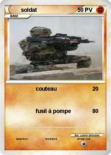 Pokemon soldat