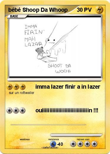 Pokemon bébé Shoop Da Whoop