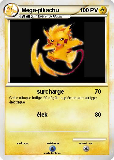Pokemon Mega-pikachu