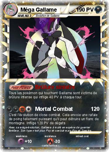 Pokemon Méga Gallame