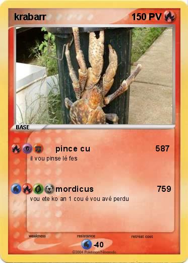 Pokemon krabarr