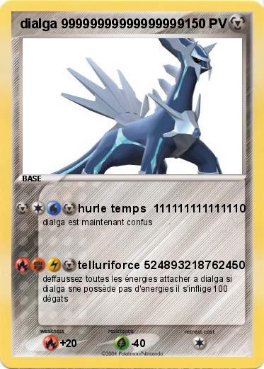 Pokemon dialga 99999999999999999