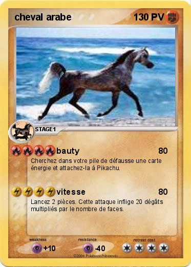 Pokemon cheval arabe