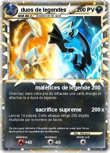 Pokemon duos de legendes