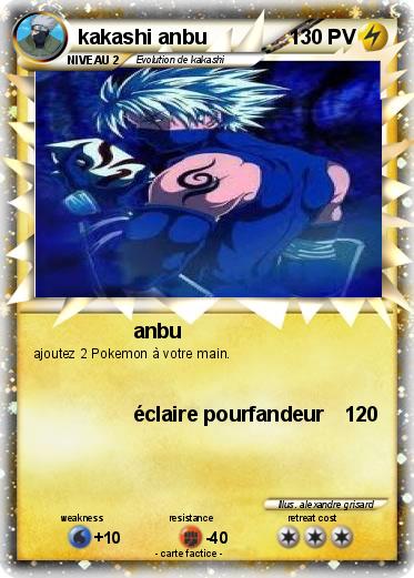Pokemon kakashi anbu