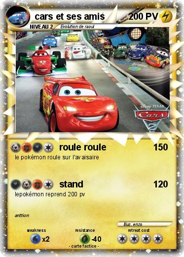 Pokemon cars et ses amis