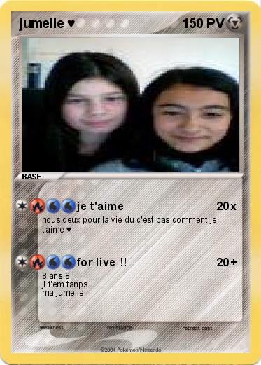 Pokemon jumelle ♥