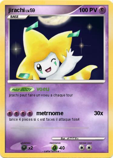 Pokemon jirachi