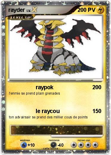 Pokemon rayder