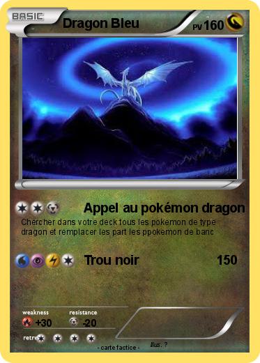 Pokemon Dragon Bleu