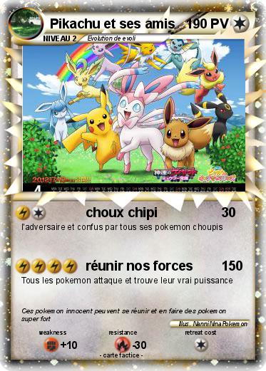 Pokemon Pikachu et ses amis