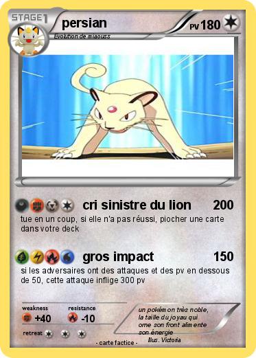 Pokemon persian