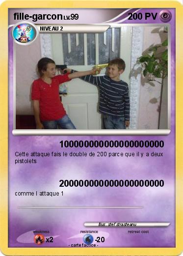 Pokemon fille-garcon