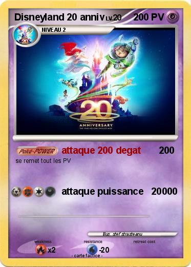 Pokemon Disneyland 20 anniv