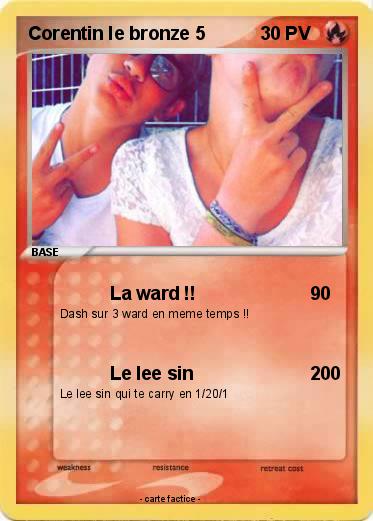 Pokemon Corentin le bronze 5