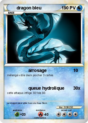 Pokemon dragon bleu