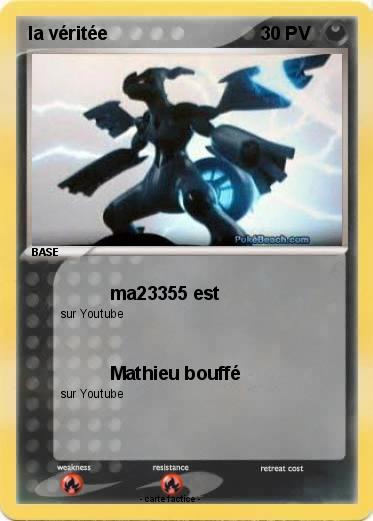 Pokemon la véritée