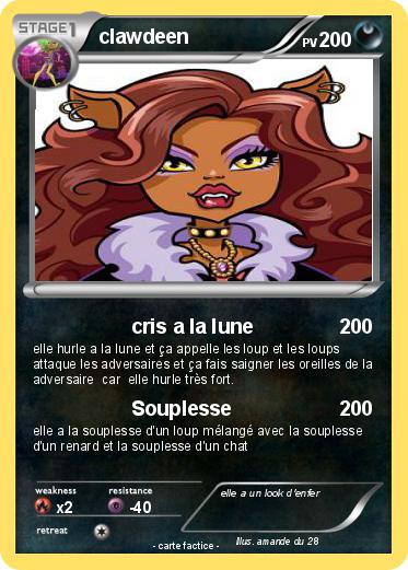 Pokemon clawdeen